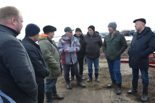 В районе определили готовность агропромышленных комплексов к весенне-полевым работам