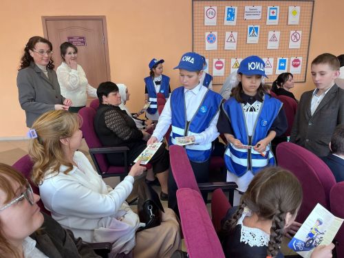 В Большенуркеевской СОШ состоялось познавательное мероприятие по ПДД
