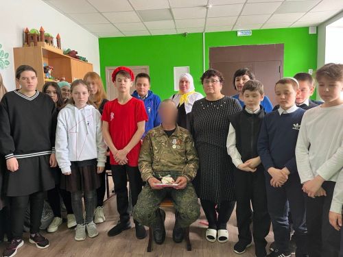 Встречи с участниками СВО прошли в школах Сармановского района