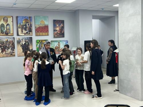 В Сарманово открылась выставка «Палестина в наших сердцах»