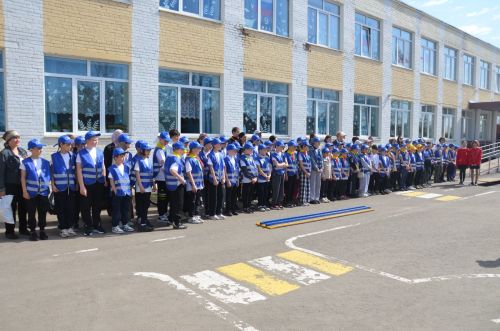 Команда Кавзияковской школы победила в муниципальном этапе конкурса «Безопасное колесо»