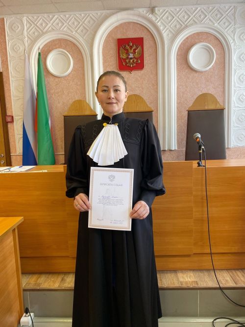 Ландыш Фатыйхова җәмәгать судьясы итеп сайланды