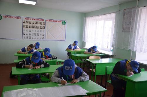 Команда Кавзияковской школы победила в муниципальном этапе конкурса «Безопасное колесо»