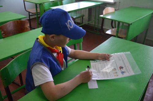 Команда Кавзияковской школы победила в муниципальном этапе конкурса «Безопасное колесо»