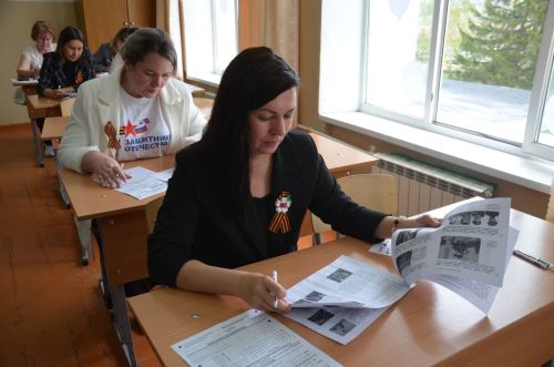 В Сармановской средней школе написали «Диктант Победы»