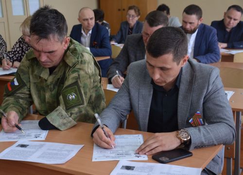 В Сармановской средней школе написали «Диктант Победы»