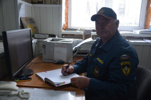 Азалак егете 26 ел гомерен янгын хезмәтендә эшләүгә багышлаган