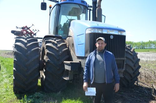 В районе наградили передовиков посева