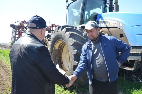 В районе наградили передовиков посева