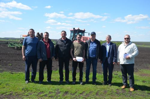 В районе наградили передовиков посева