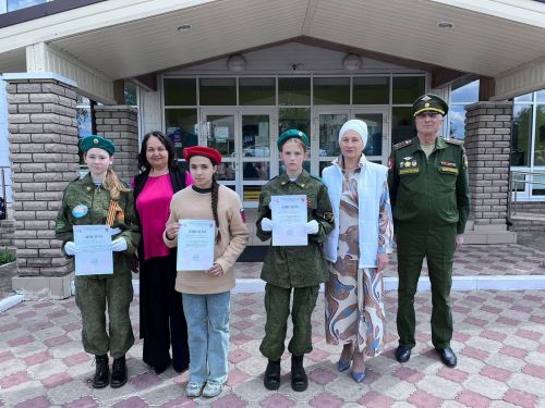 В Сарманово состоялся военно-патриотический смотр к 80-летию Великой Победы