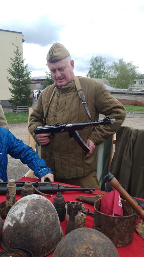 Джалильские волонтеры встретили Поезд Победы