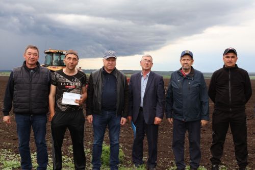 В районе наградили передовиков посева