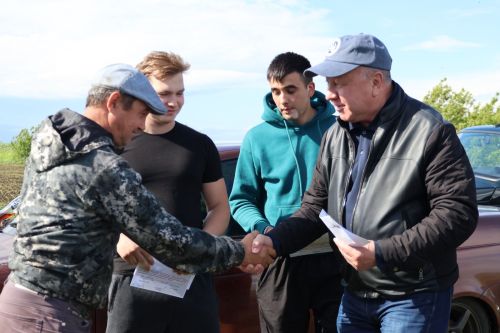 В районе наградили передовиков посева