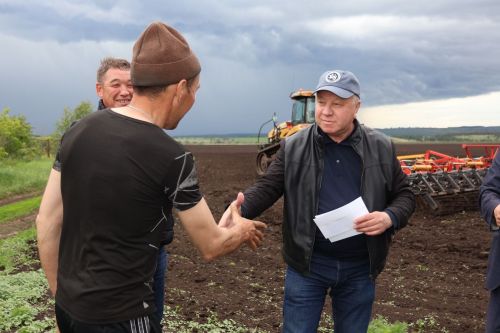 В районе наградили передовиков посева