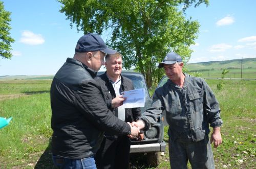 В районе наградили передовиков посева