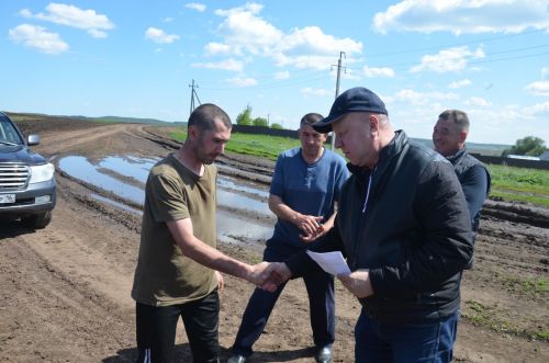 В районе наградили передовиков посева