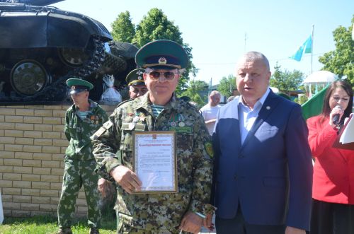 Районның чик сакчылары хәрби бәйрәмнәрен билгеләп үттеләр