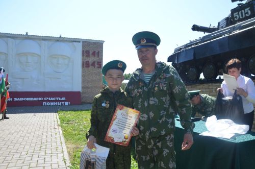Районның чик сакчылары хәрби бәйрәмнәрен билгеләп үттеләр