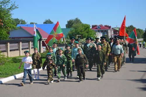Районның чик сакчылары хәрби бәйрәмнәрен билгеләп үттеләр