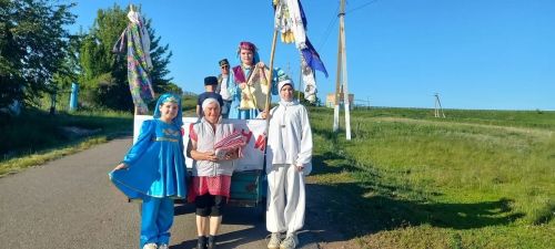 Өчиле Саклау авылында Сабантуйга әзерләнәләр