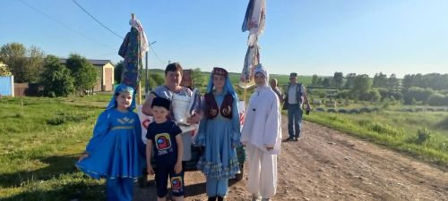 Өчиле Саклау авылында Сабантуйга әзерләнәләр