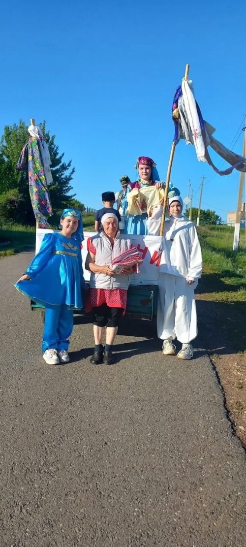 Өчиле Саклау авылында Сабантуйга әзерләнәләр