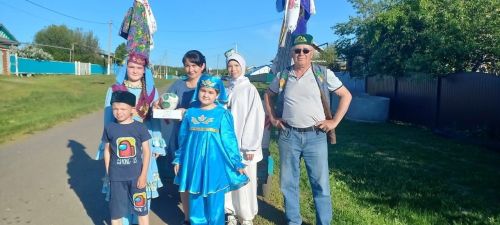 Өчиле Саклау авылында Сабантуйга әзерләнәләр