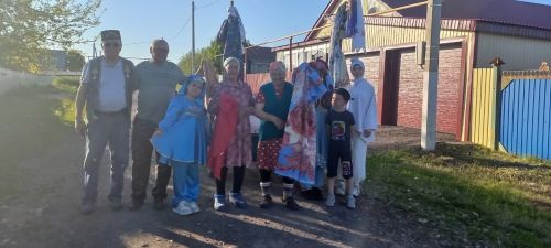 Өчиле Саклау авылында Сабантуйга әзерләнәләр