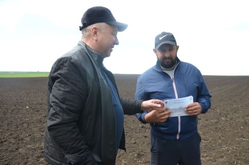 В районе наградили передовиков посева