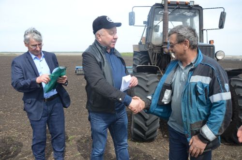 В районе наградили передовиков посева