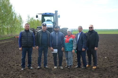 В районе наградили передовиков посева