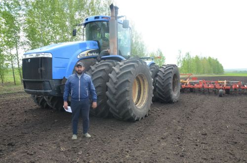 В районе наградили передовиков посева