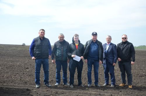 В районе наградили передовиков посева