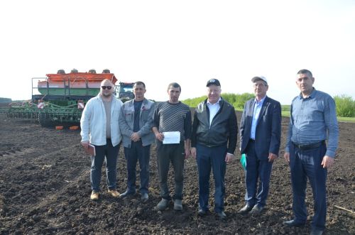 В районе наградили передовиков посева