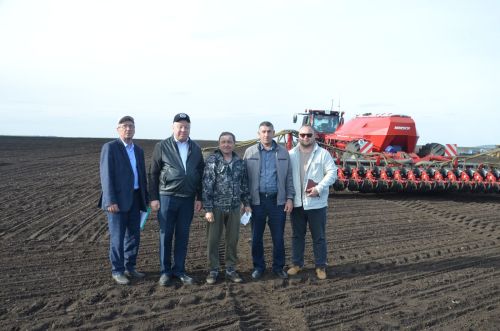В районе наградили передовиков посева