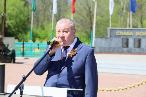 Торжественное открытие Памятника ветеранам боевых действий в Джалиле