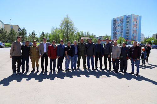 Торжественное открытие Памятника ветеранам боевых действий в Джалиле