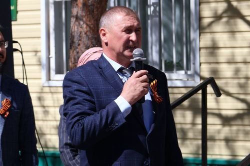 В Лешев-Тамакском поселении открыли памятник героям ВОВ