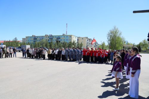 Торжественное открытие Памятника ветеранам боевых действий в Джалиле