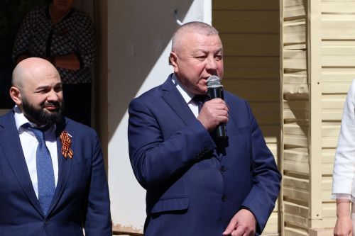 В Лешев-Тамакском поселении открыли памятник героям ВОВ