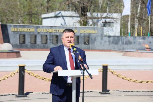 Торжественное открытие Памятника ветеранам боевых действий в Джалиле