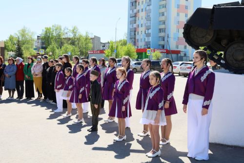 Торжественное открытие Памятника ветеранам боевых действий в Джалиле