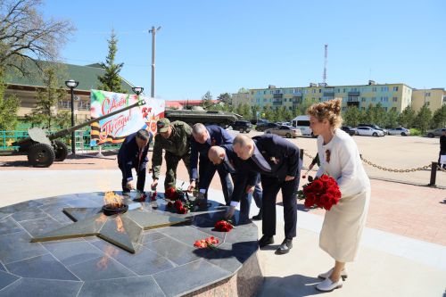 Торжественное открытие Памятника ветеранам боевых действий в Джалиле