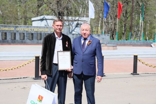 Торжественное открытие Памятника ветеранам боевых действий в Джалиле