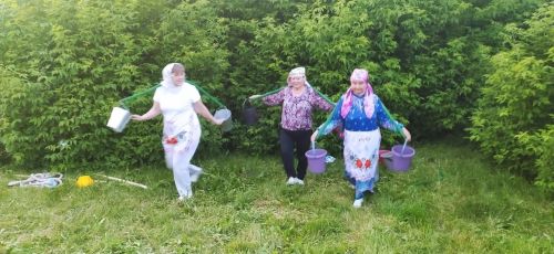 Яхшыбайдагы Кече авыл көненә күрше авыллардан да килделәр