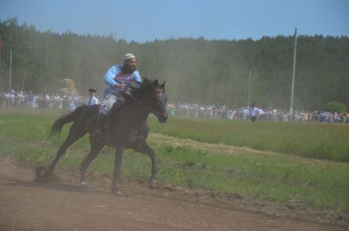 Район Сабан туенда атларга күз дә иярмәде