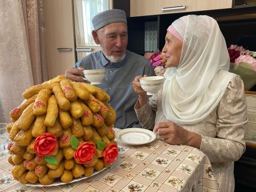 Балтамак авылында килен каршы алдылар
