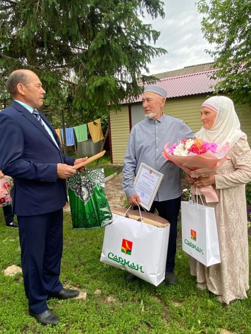 Балтамак авылында килен каршы алдылар