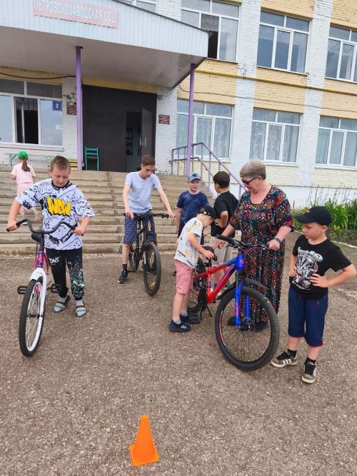 День ПДД в лагере Петровскозаводской школы